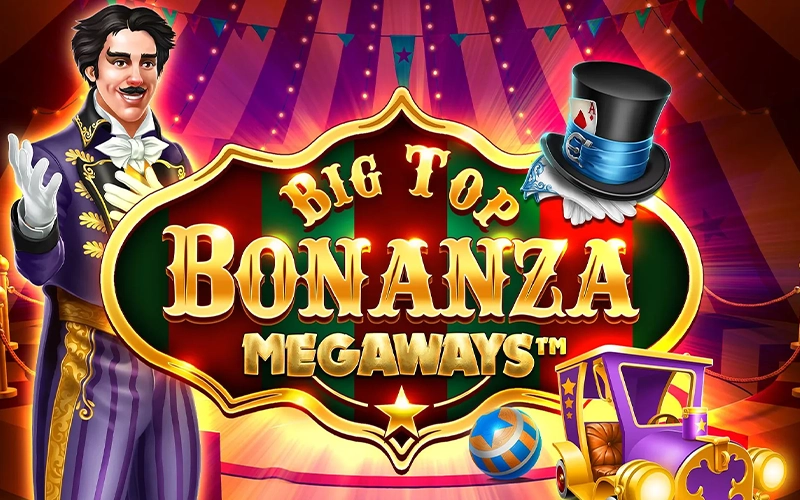 Feel the circus atmosphere and win big in Big Top Bonanza Megaways at Locowin Casino.