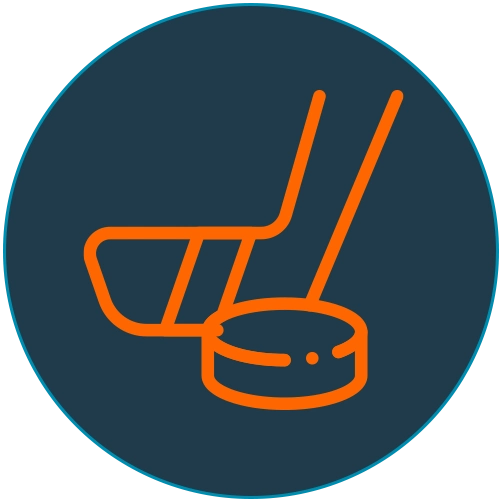 Bet on NHL and European hockey games at Locowin Casino.