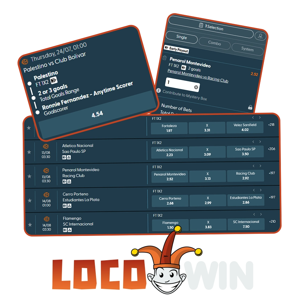 For sports betting, choose the Locowin website.